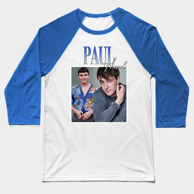 Paul Mescal Baseball T-Shirt by TeesBySilvia